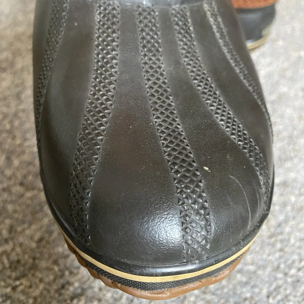 Sorel Fancy Lace II Waterproof Fleece Lined Winter Boots Size 10 EU 41 Brown